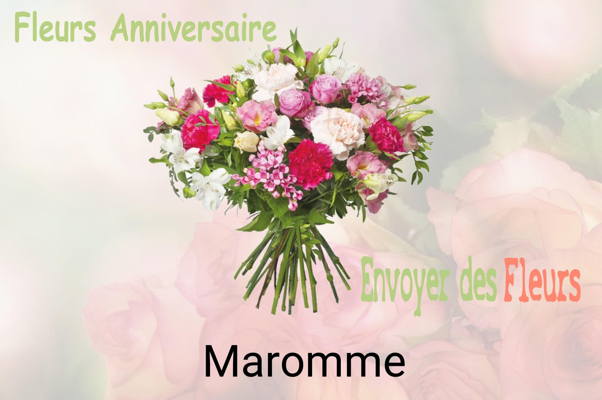 Bouquet de fleurs d’anniversaire livré à Maromme